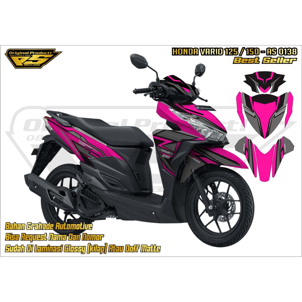 Harga Custom Stiker Motor Vario 125 Terbaru November 2021 BigGo Indonesia