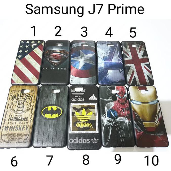 Karakter For Casing Case HP Samsung J7 Prime / back Casing Case HP Samsung J7 New