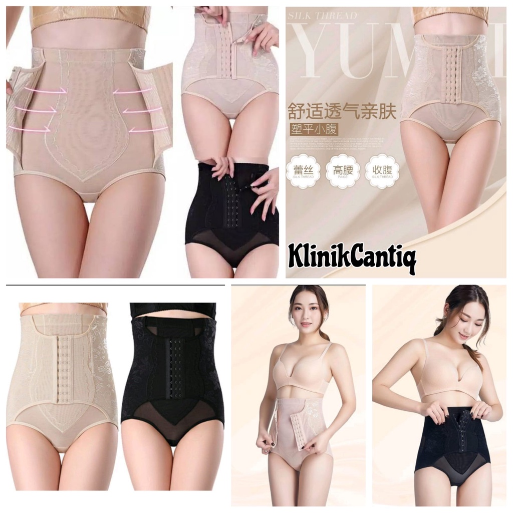 Korset Celana Kancing Pengait Body Sharper Corset Pelangsing Perut