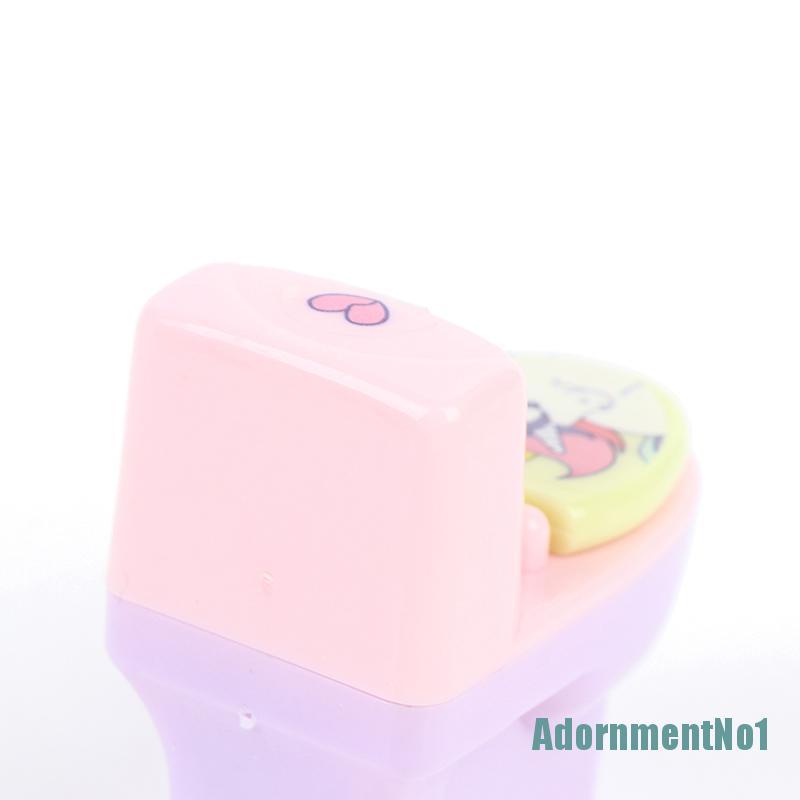 (AdornmentNo1) 2pcs Rautan Pensil Bentuk Toilet Kartun Untuk Stationery Kantor