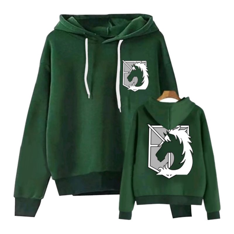 jaket hoodie anak attack on Titan/umur 5-10 tahun/bisa COD