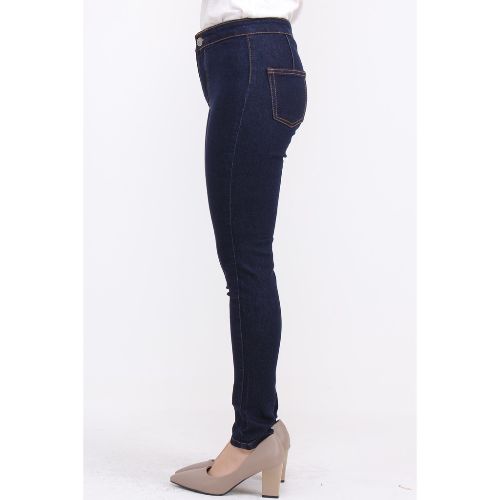Celana Panjang Highwaist Jeans Wanita GARMENT JUMBO BIG SIZE JSK Jeans