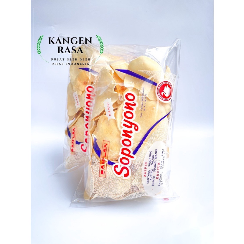 

Keripik Kentang Soponyono Malang Original