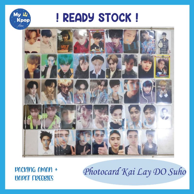 READY Photocard EXO PC Kai D.O. Suho Lay DO Welkit Power Solo Self Portrait Mmhhh Empathy Overdose L