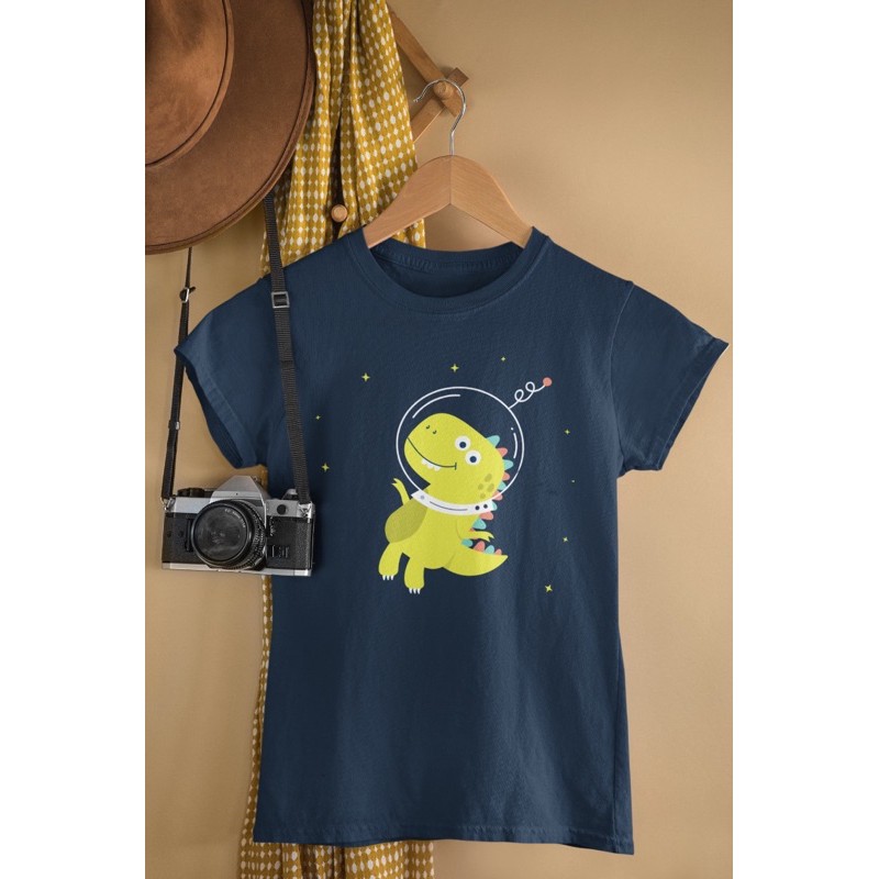 Feiry Kaos Dino Navy Astronot Luar angkasa