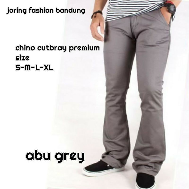 celana cutbray pria/celana chino cutbray terbaru/celana chino panjang pria/celana panjang cutbray