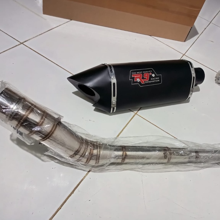 KNALPOT RACING ALL MOTOR  R25,NINJA, R25, XABRE, VIXION, R15, GSX, MINERVA, CBR150R