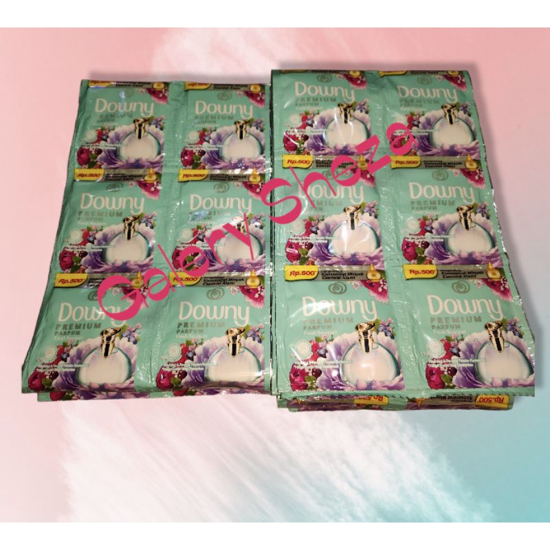 Downy Fresh Bouquet pengharum pakaian isi 12 Sachet (500/an)