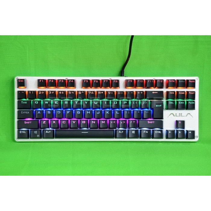 Keyboard Aula Mechanical Gaming AK2012 TKL Rainbow