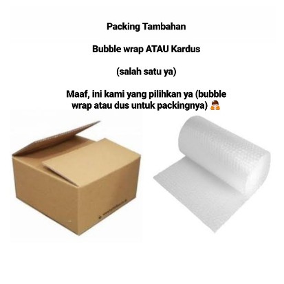 

Bubble Wrap / Kardus Khusus Untuk Packing Barang Semesta Electronic