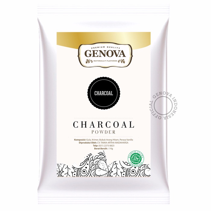 

GENOVA Charcoal Frappe Powder - 1000 gram