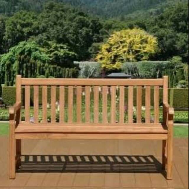 Kursi taman kursi kebun kayu jati mebel jepara