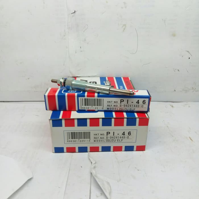 BUSI PEMANAS ATAU GLOW PLUG ISUZU ELF 5V PI-46 "HKT"