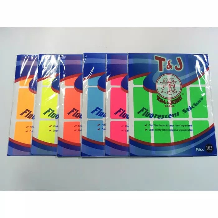 

T&J Labels WARNA (FLUORESCENT) 103