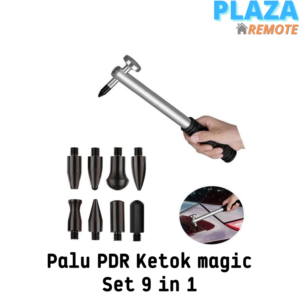 Palu perbaikan penyok mobil PDR Ketok Magic Set 9 in 1