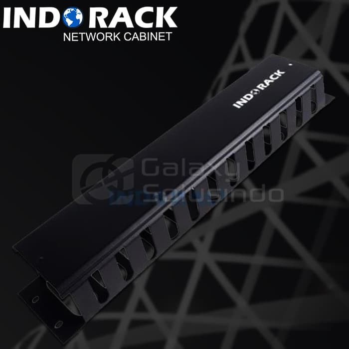 INDORACK WM01 WIRE MANAGEMENT PANEL 1U