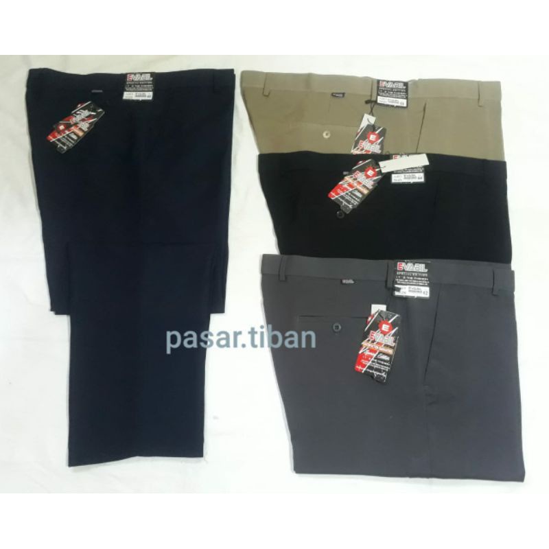 0CELANA PRIA,CELANA STANDART, CELANA KERJA KAIN TWISS/TEFLON Size 28 sampai 38