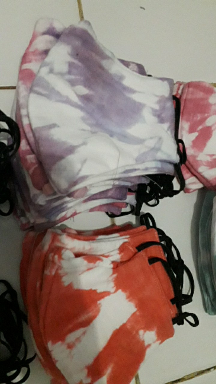 Masker Tiedye Lusinan