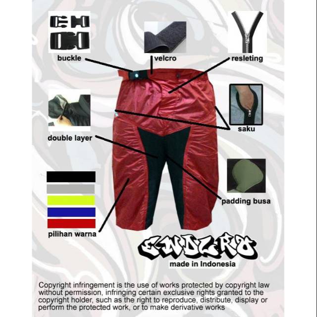 Celana MTB Enduro XT