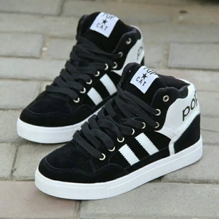 Dijual SEPATU BOOT POP CAT HITAM Murah