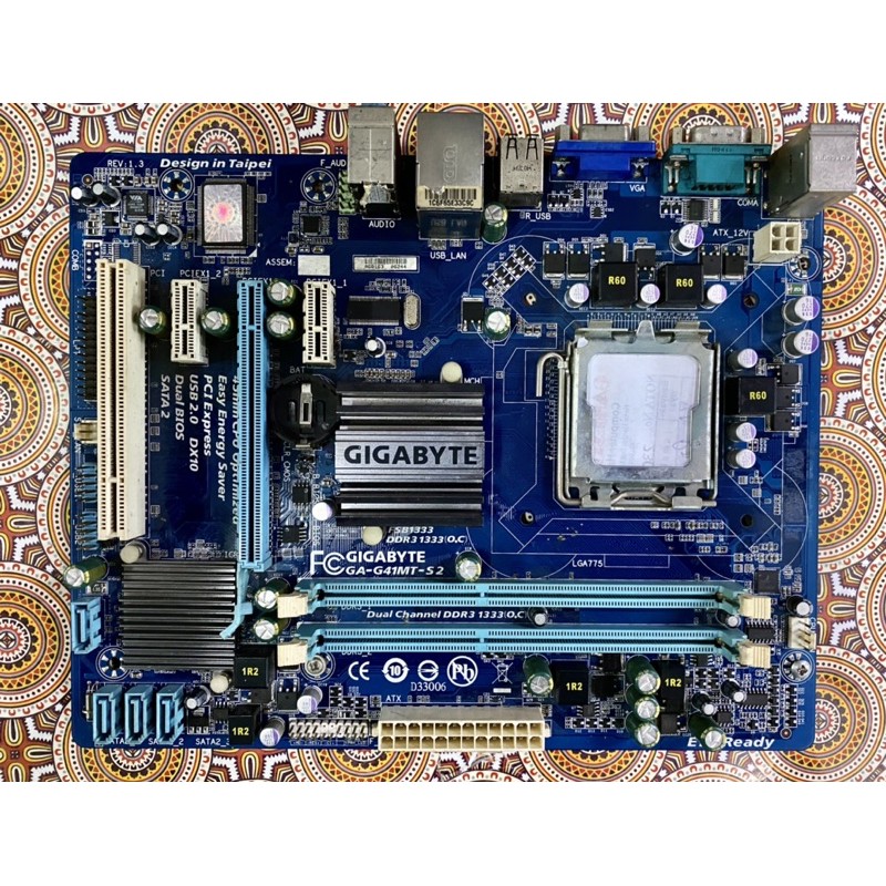 Motherboard Intel Gigabyte GA-G41MT-S2 LGA775 DDR3 1333 Second