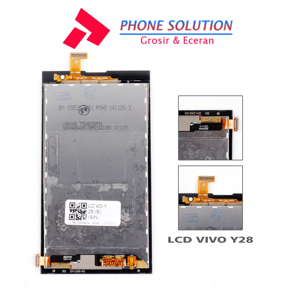 LCD Vivo Y28 ORIGINAL 100% Fullset Touchscreen // Supplier LCD Vivo - Garansi 1 Bulan