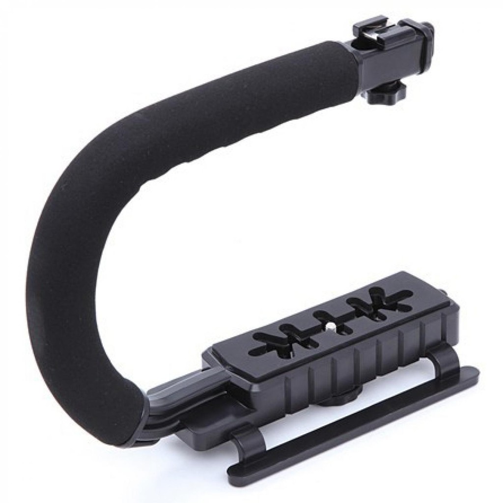 Feocon Camera Stabilizer Grip Video Handle C Shape DSLR GoPro XT-375