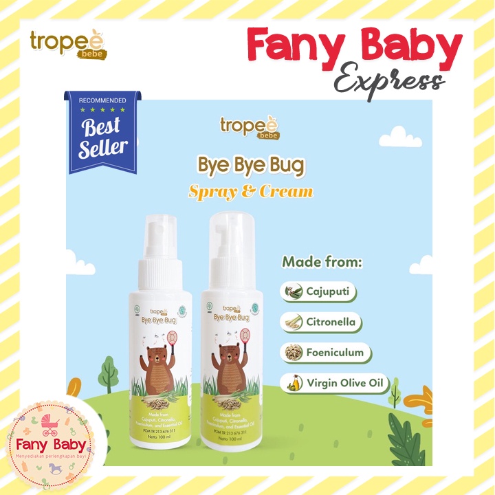 TROPEE BEBE BYE BYE BUG 100ML [BEST SELLER]