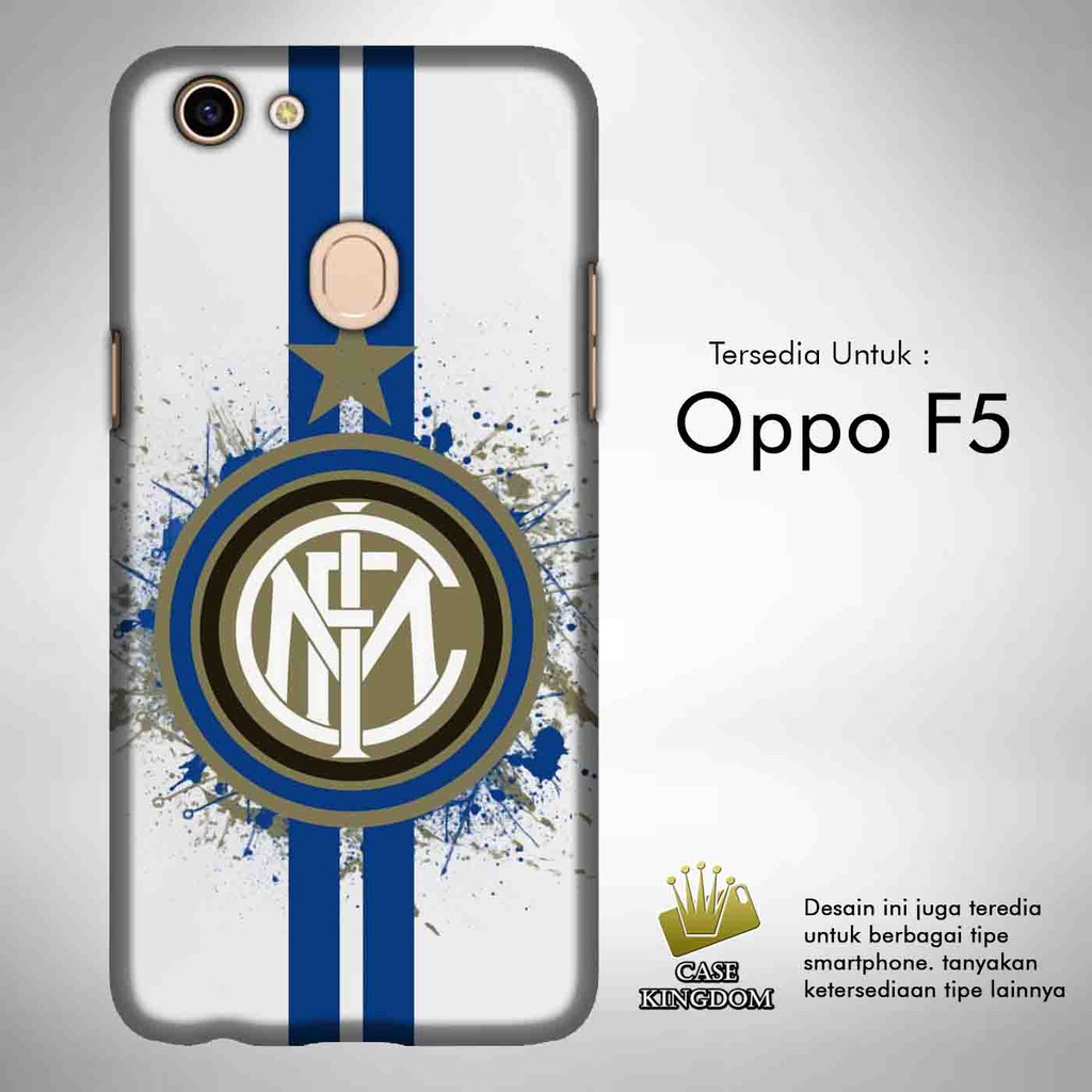 Inter Milan 3 Casing Custom Oppo F5 Case