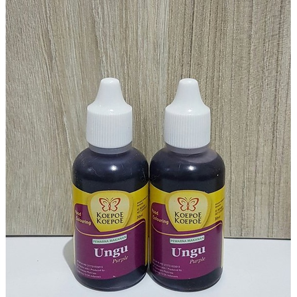 PEWARNA MAKANAN KOEPOE 30ML WARNA UNGU