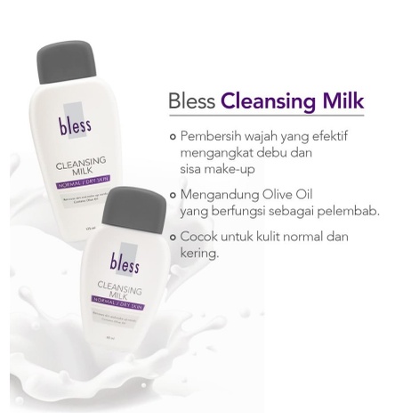 Bless Cleansing Milk  | Susu Pembersih - Kulit Normal