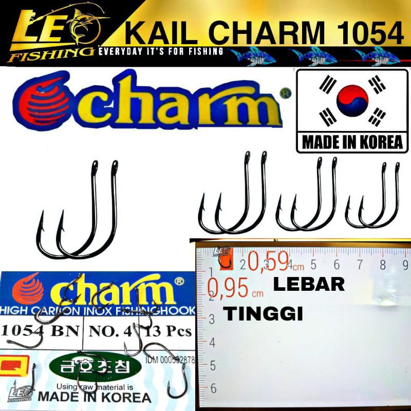 KAIL PANCING CHARM 1054 (MARUSODE) SIZE 0.3 0.5 0.8 1 2 3 4 5 6 7 8 9 10 11 12 13 14 15-4