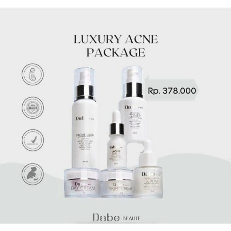 Acne Luxury Glow Skincare Bpom