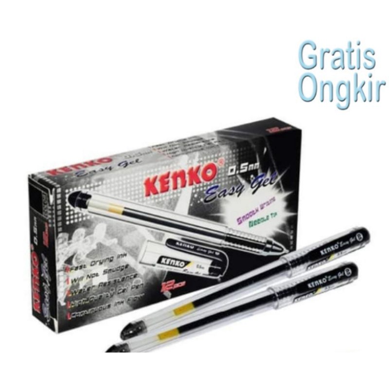 

Pulpen Gel Kenko Easy Gel 0.5 mm