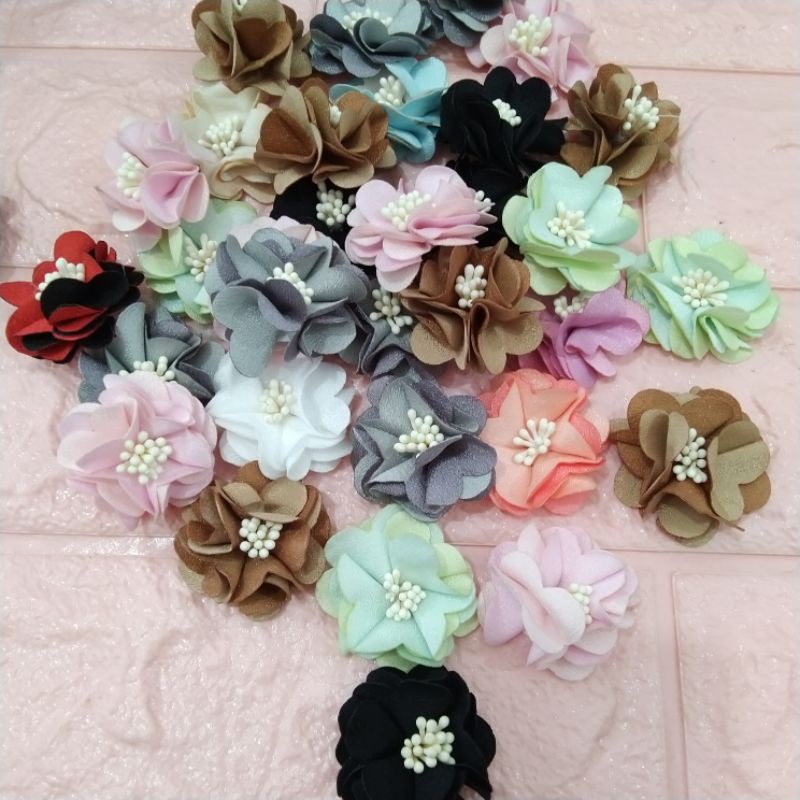 Bunga 3D | Aplikasi bunga 3D | Bunga tempel | Bunga aesthetic | Bunga Satuan | bunga putik