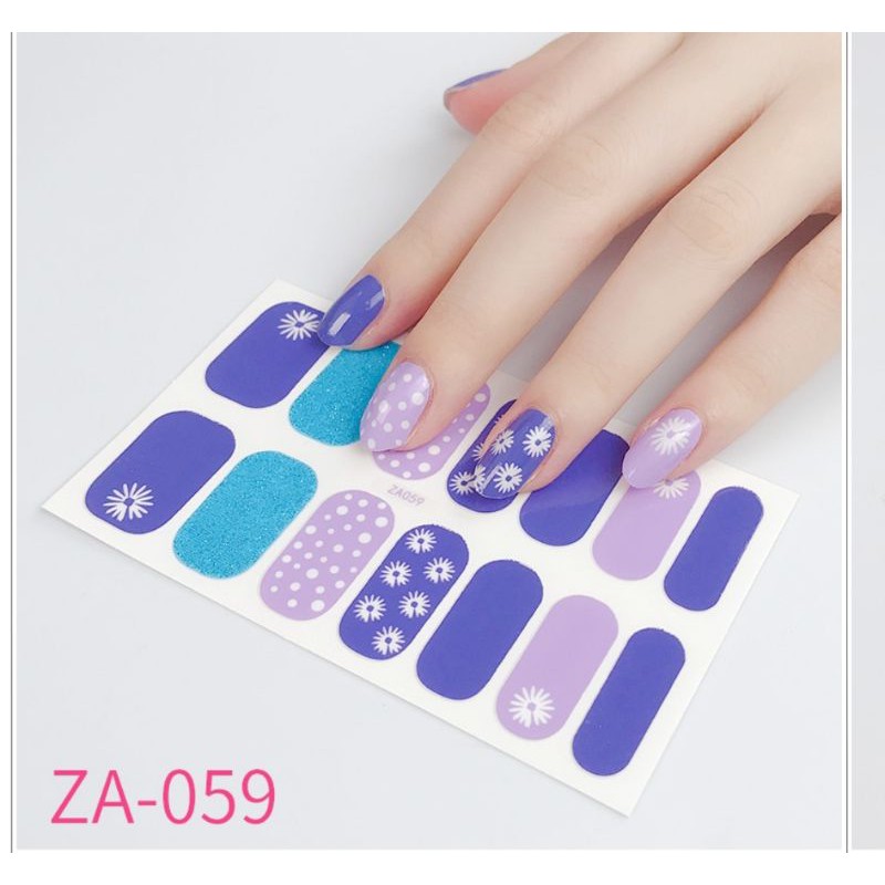 Z Stiker Kuku Nail Sticker Nail Art Murah Impor