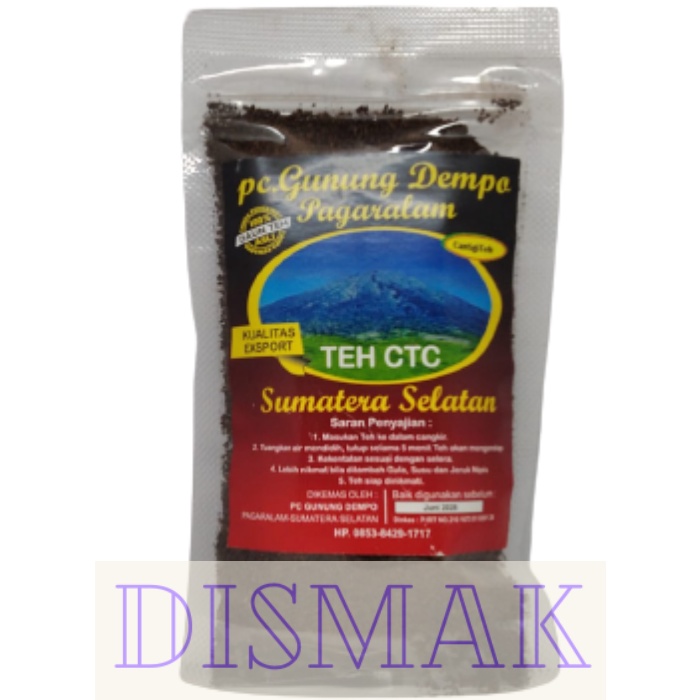 Teh Hitam Gunung Dempo CTC