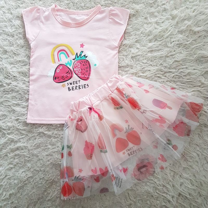 baju bayi import kaos tutu