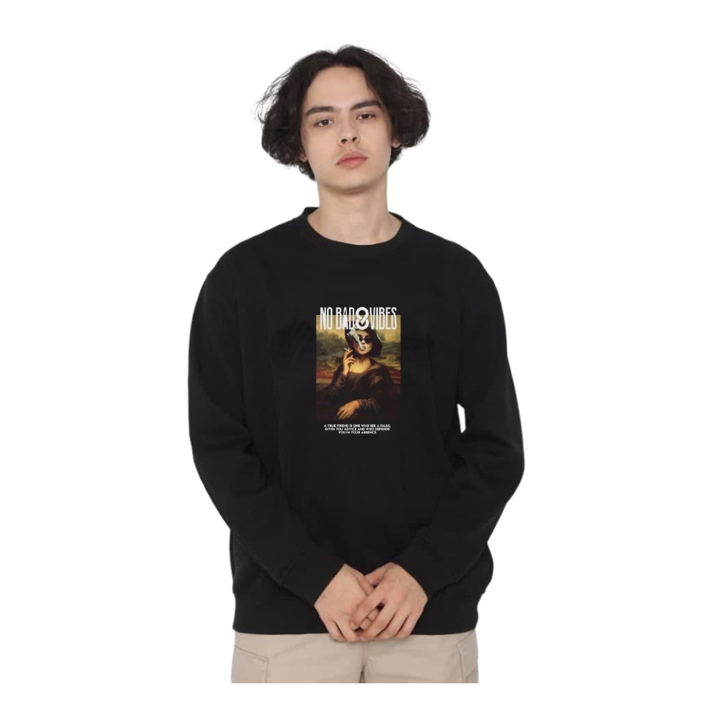 ( COD ) CREWNECK PRIA BDO EIGHTY NINE TERLARIS SWEATSHIRT CREWNEK MOTIF SIMPEL PREMIUM