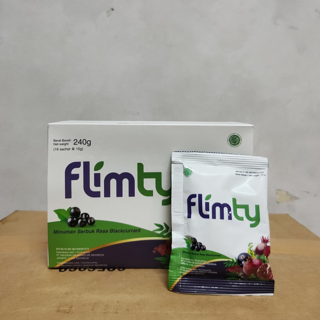 FLIMTY FIBER ISI 4 BPOM MINUMAN PELANGSING FLIMTY SLIMTY HALAL MUI DIET