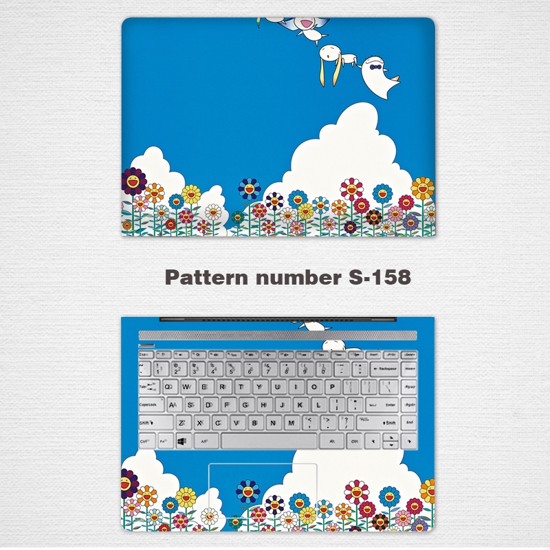 Stiker Skin Vinyl 2 Sisi Motif Kartun Untuk Laptop 11 / 12 / 13 / 14 / 15 / 17 Inch lenovo yoga Pro 14s ITL 2021