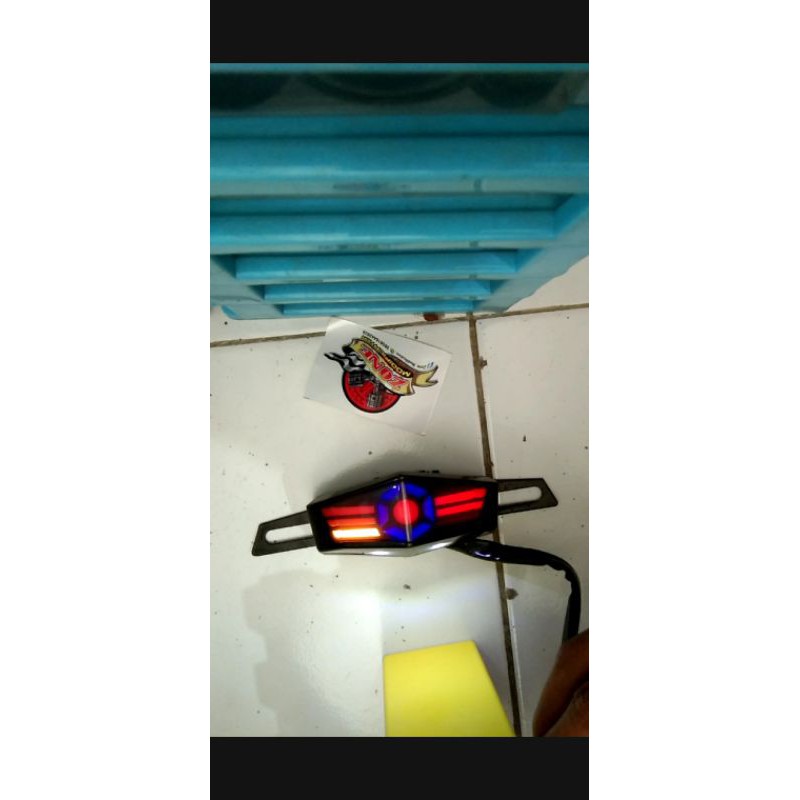STOP LAMP VARIASI LED PLUS SEIN IRON MAN RX KING KLX CRF
