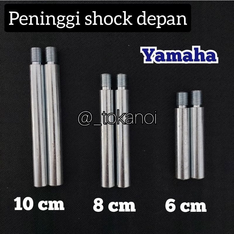 PENINGGI SULING SOK DEPAN BEBEK MATIC 6CM,8CM,10CM YAMAHA