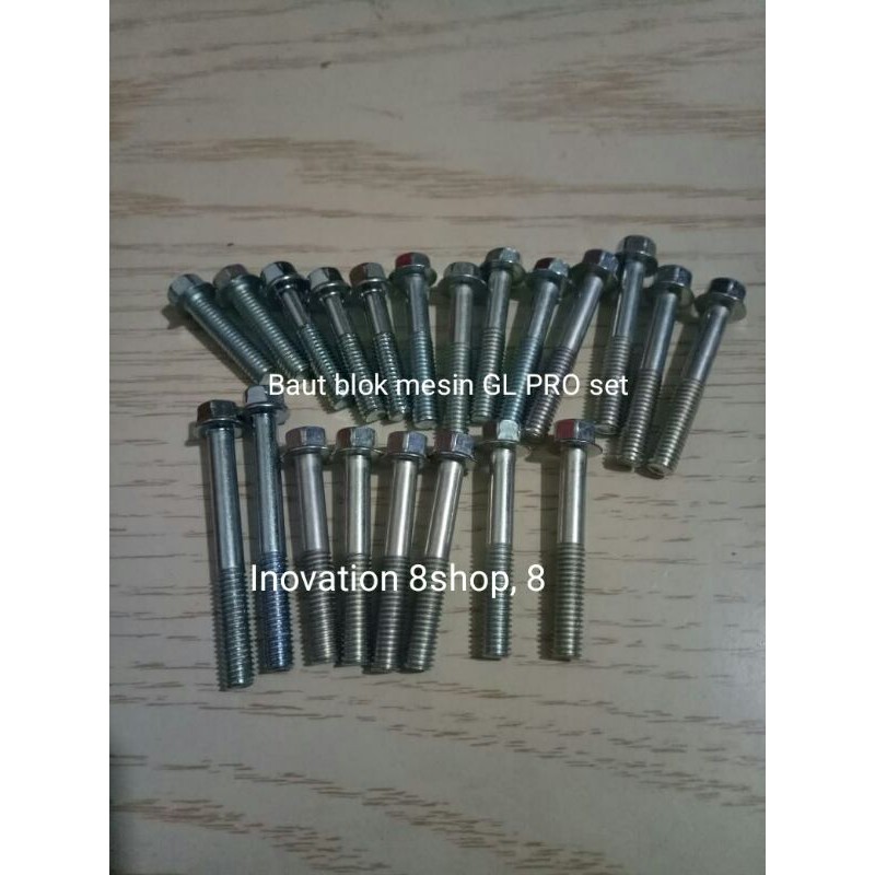 BAUT BLOK MESIN SET GL PRO/ BAUT MESIN SET GL PRO