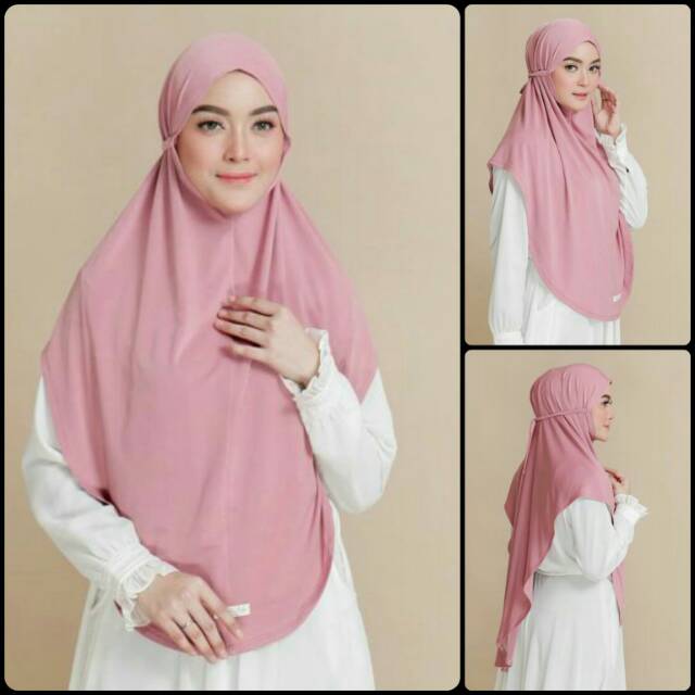 Bergo tali jersey by Brandstore Muslim bu Yuna