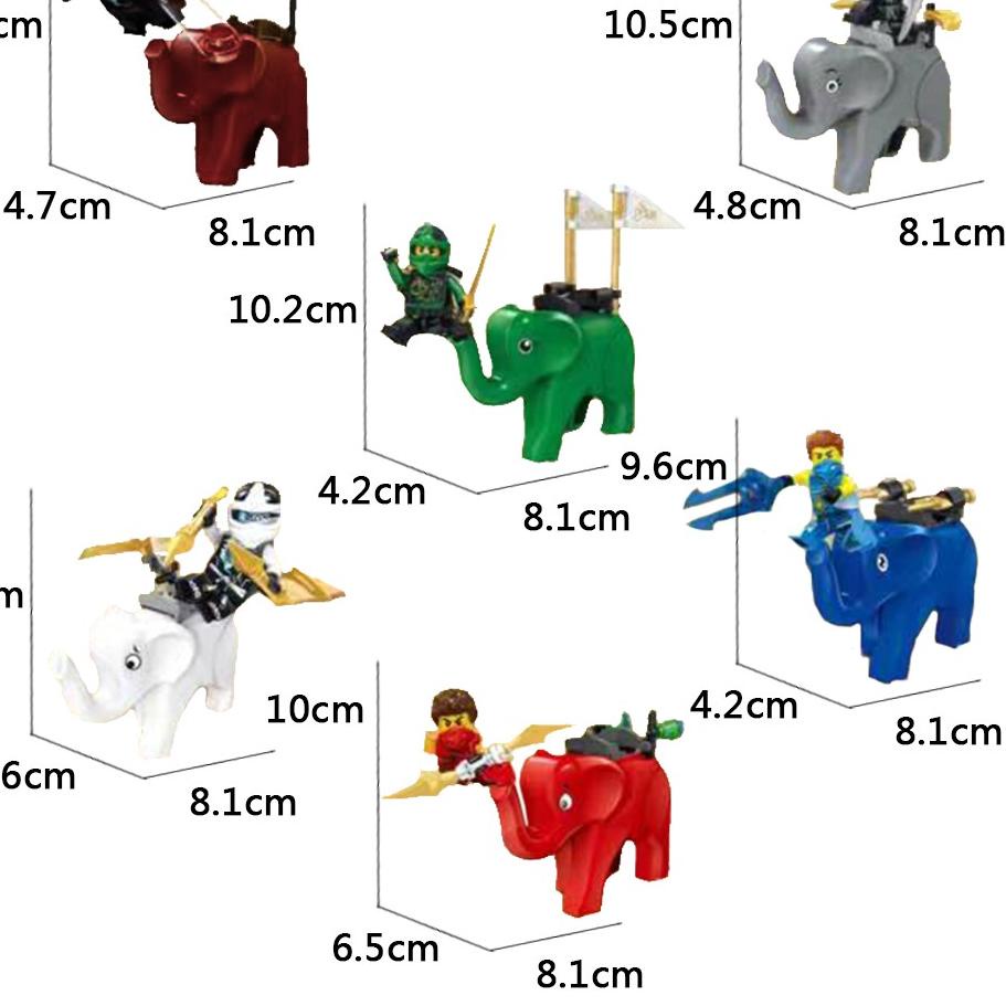 Sudah READY.. 【Stok Baru】LEGO Balok Bangunan Ninjago Superhero Poli Tobot Octonauts Mainan Balok Mai