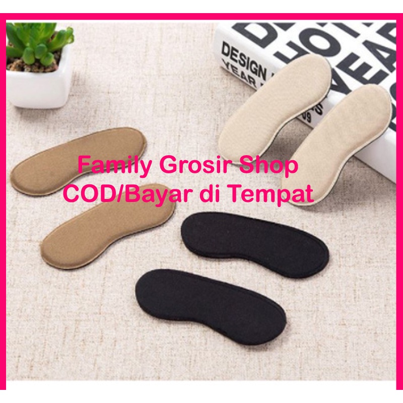 (1 Pasang) Bantalan Pelindung Tumit Kaki Sepatu Insole Heels Protector