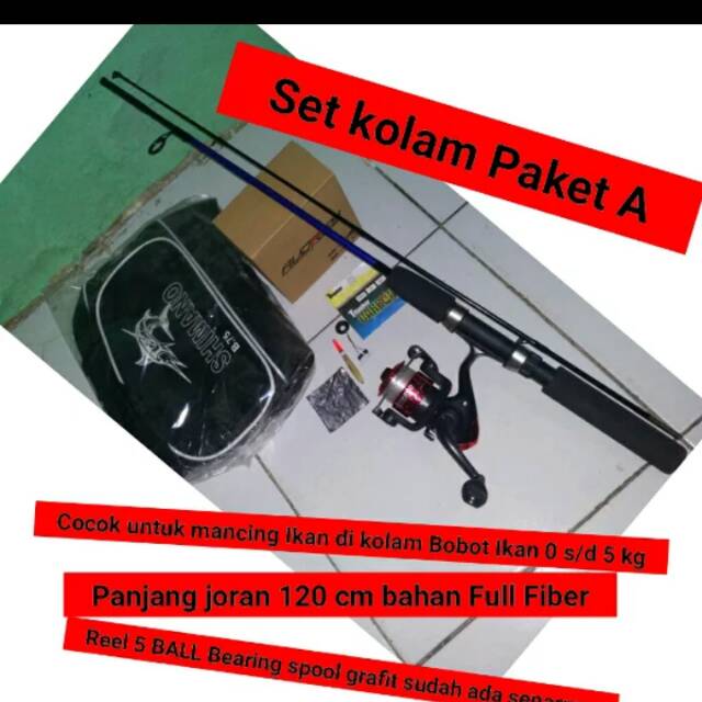 Set pancing Alat pancing paket Z