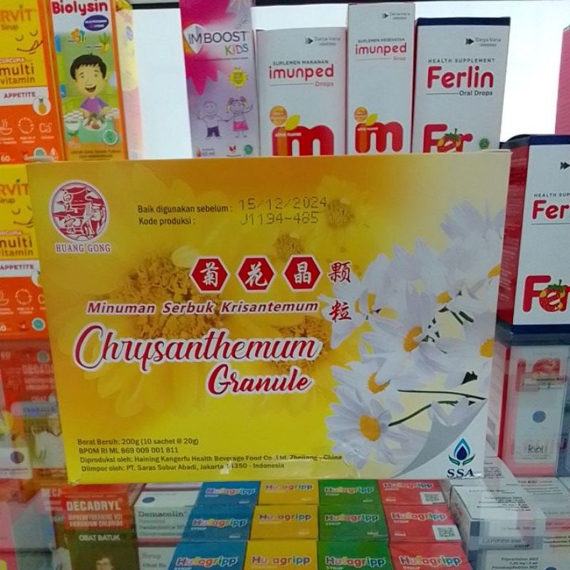 

[Apotek Bersatu] Chrysanthemum Granule Minuman Serbuk Krisantemum