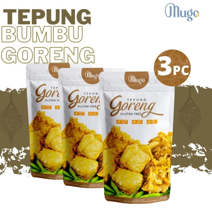 

cs01477 Mugo Tepung Bumbu Goreng Gluten Free Non Msg 3Pcs Da01D100